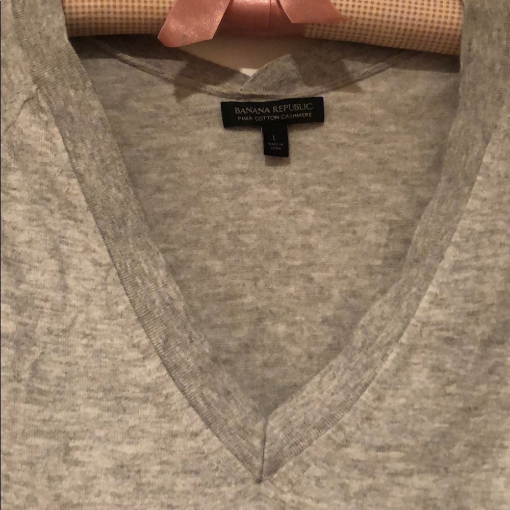 Banana Republic Pima Cotton Cashmere Sweater - Picture 4 of 7